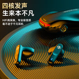 Cross-Border Popular Mini Earphones Tws Wireless Bluetooth Earphones Sports Car Shape Reduces Low Latency Private Model Earphones L24