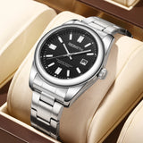 Business Elegant Casual Versatile Generous Quartz Watch Suitable for Daily Wear