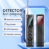 Anti Camera Detector T17 Upgraded Anti Spy Gadget GPS Tracker Finder Bug Detector Wireless RF Signal Infrared Scanner