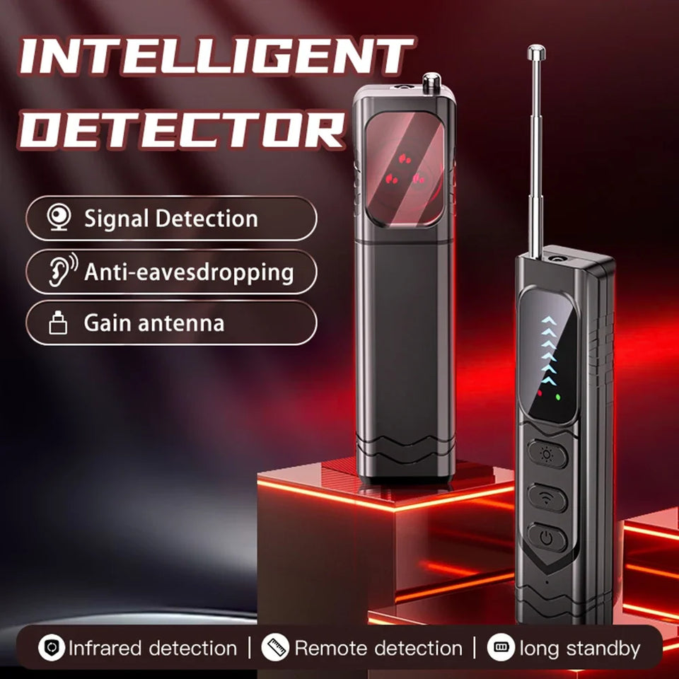 Anti Camera Detector T17 Upgraded Anti Spy Gadget GPS Tracker Finder Bug Detector Wireless RF Signal Infrared Scanner