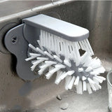 Cup Scrubber Glass Cleaner Sink 2-in-1 Suction Cup Cleaning Brush Gadget Kitchen Accessories Cleaning Products Gadget